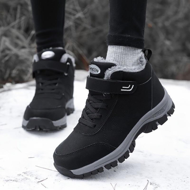 Men's Insulated Waterproof Winter Snow Boots Warm Outdoor Boots for Cold Weather