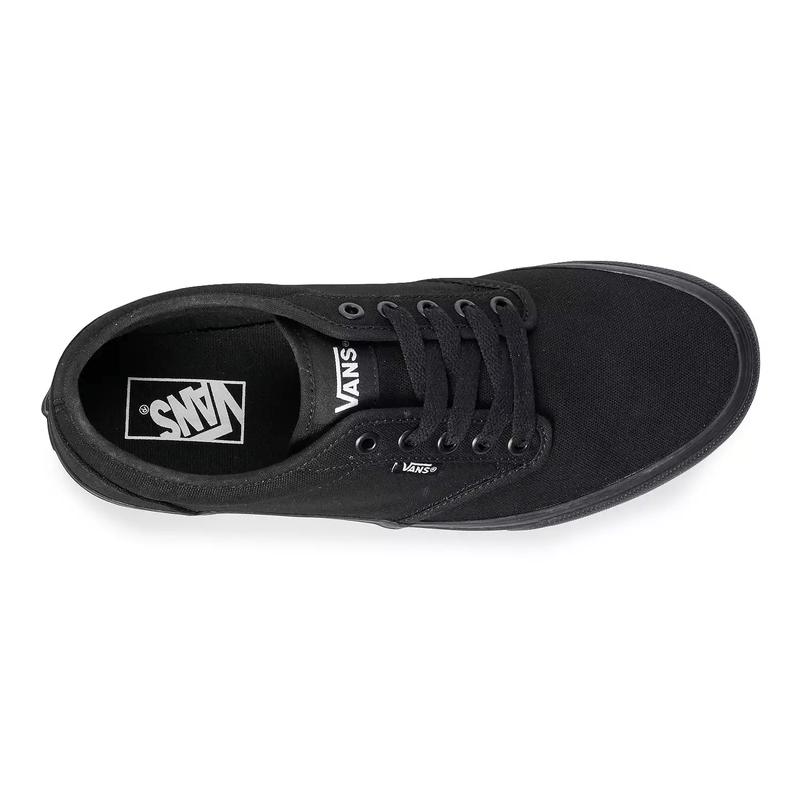 Vans Atwood Men's Canvas Trainers with Padded Footbed and Round Toe - Closed, Casual