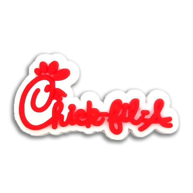 Food Croc Charms Chick Fil 22PCS PVC Clog Pins Accessories Party Favors Birthday Gifts Holidays Decoration for Boys Women Girls