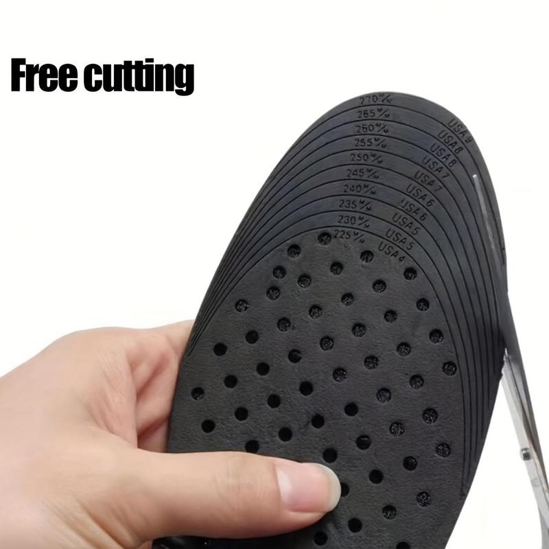 Breathable Heightening Insoles, 1 Pair Comfortable Air Cushioned Insoles, Invisible Heightening Insoles for Men & Women