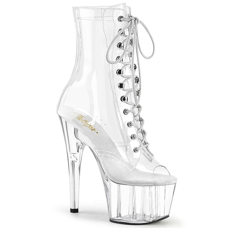 7 Inch Heel ADORE-1021C Clear