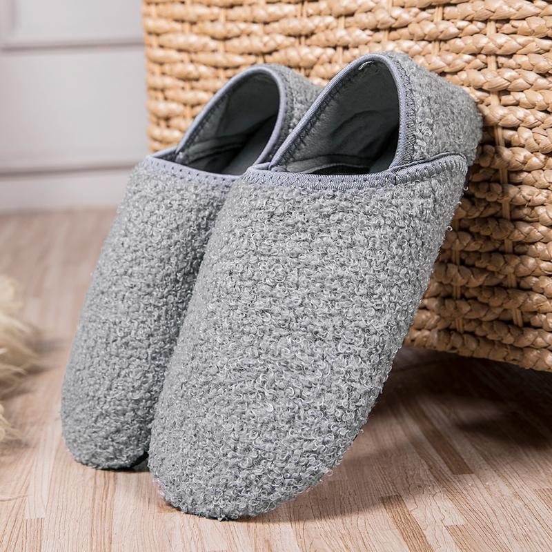 Winter Casual Cotton Shoes Footwear Light Soft Sole Home Non-Slip Slippers Warm Shoes Walking Shoes