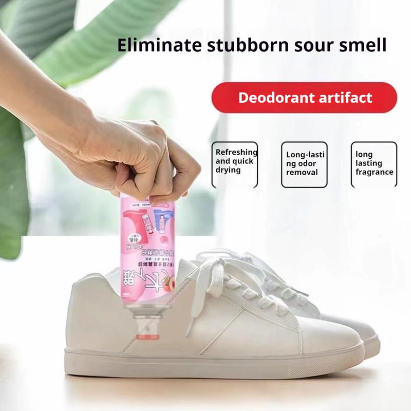 Shoes and socks sterilization and deodorization spray to remove foot odor and leave fragrance, foot odor artifact, sweat shoe cabinet deodorizing air freshener