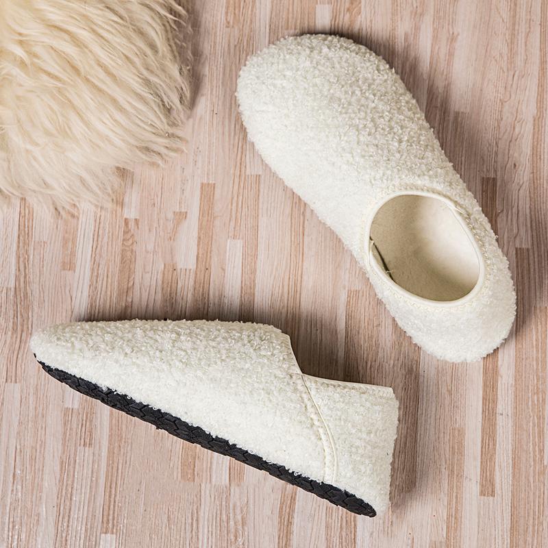 Winter Casual Cotton Shoes Footwear Light Soft Sole Home Non-Slip Slippers Warm Shoes Walking Shoes