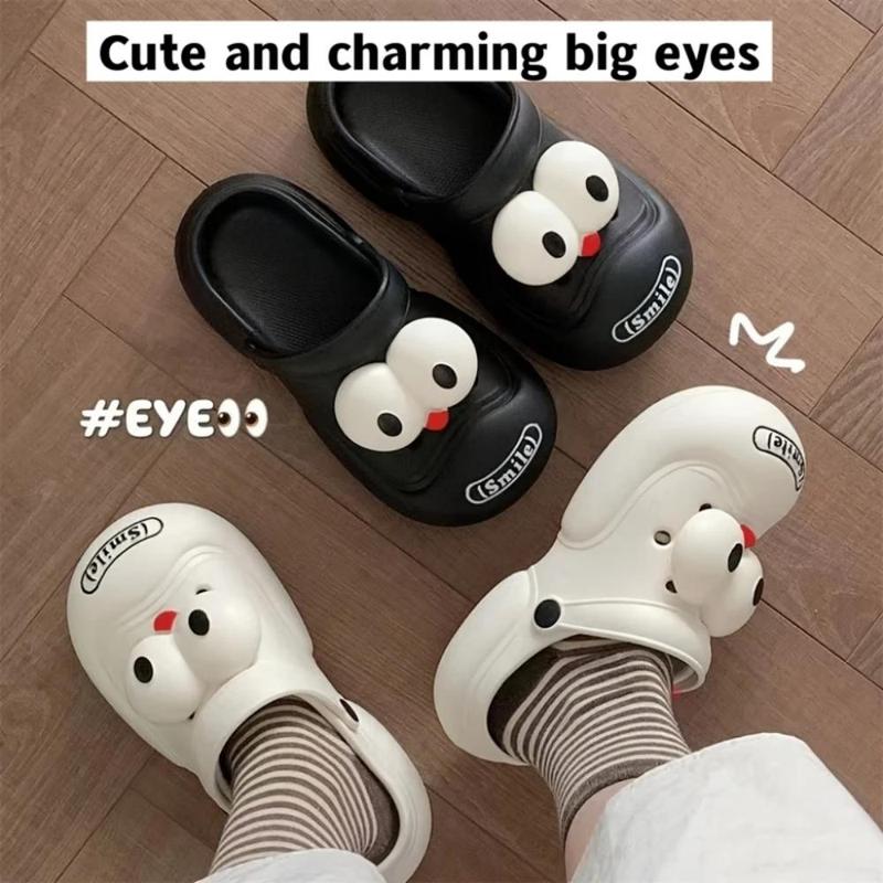 Cartoon Eye Design Shoe Charm, Cute Funny Shoe Decoration for Women & Men, Fashionable Shoes Decorations for Birthday Christmas Gift Sports Shoes