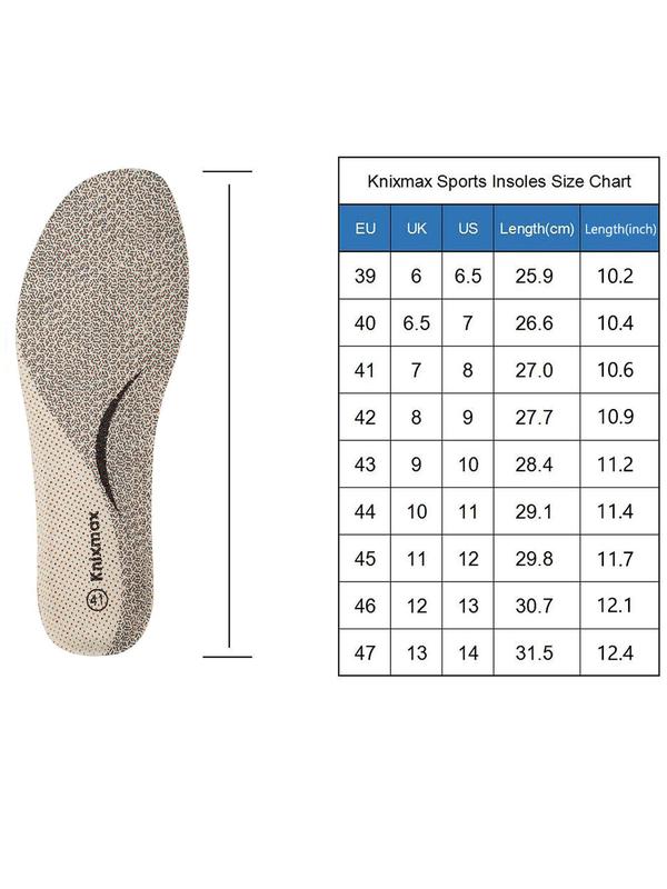 Breathable Comfortable Shoe Insoles, Anti-slip Shoe Insoles, Shoes Insert for Women & Men, Shoes Accessories for Daily Use Fall Outfits Fall Freshness