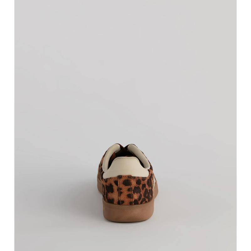 Willy Cute Leopard Faux Suede sneakers