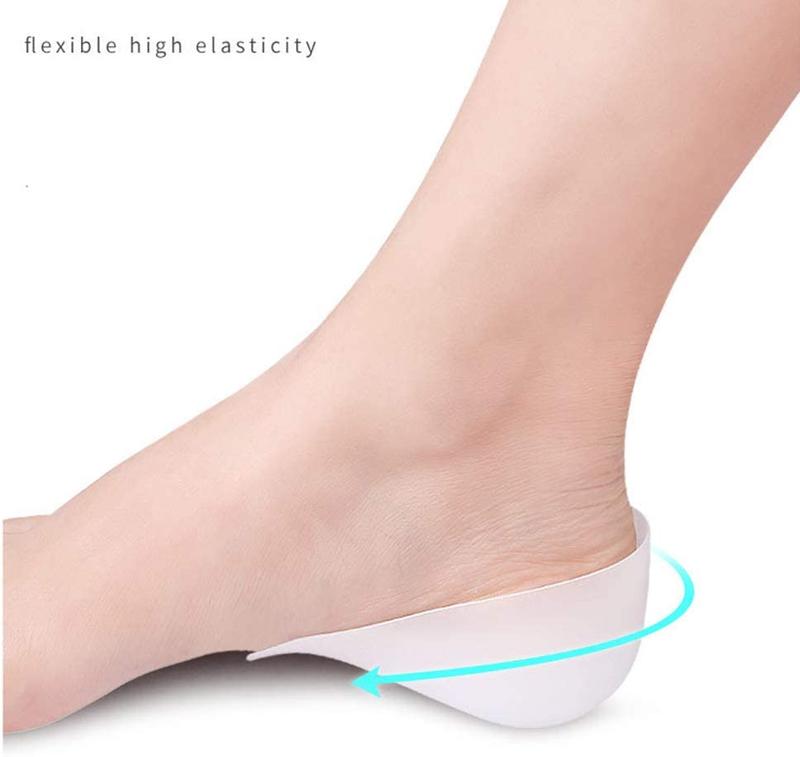 Invisible Inner Height Enhancement Insoles 2.5cm- Height Increase & Invisible Shoe Lift Arch Inserts, Shock Absorption Heel Cushion Pads for men&women