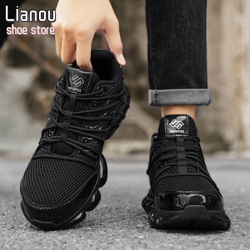 Steel toe site comfortable and safe shoes work wear resistance and abruptly abruptly wear -resistant sneakers Construction engineering composite Walking shoes breathable and lightweight black shoes injury Footwear Worker labor protection