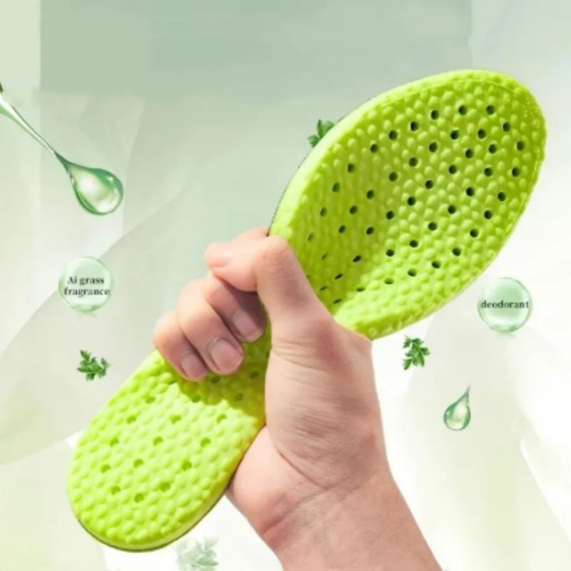 Breathable Anti-slip Sports Insoles, 3 Pairs Soft Comfortable Sweat Absorption Anti-odor Insoles, Sports Insoles for Men & Women