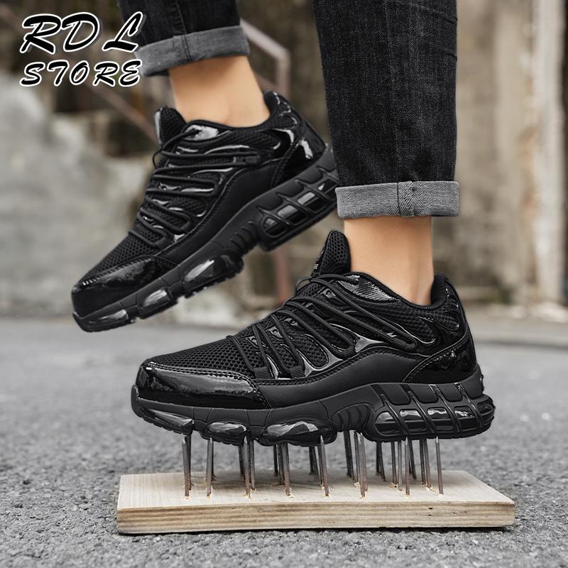 Steel-toed Shoes For Waiters Outdoor Work Anti-smashing Walking Comfortable And Safe Shoes Worker Footwear Sports Walking Shoes Tool