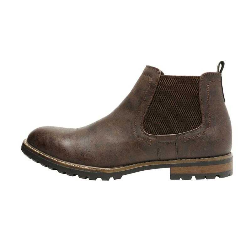 Men Chelsea Ankle Boots Casual Slip On Classic Dress Oxford Boot Walking Shoes Shoe Footwear