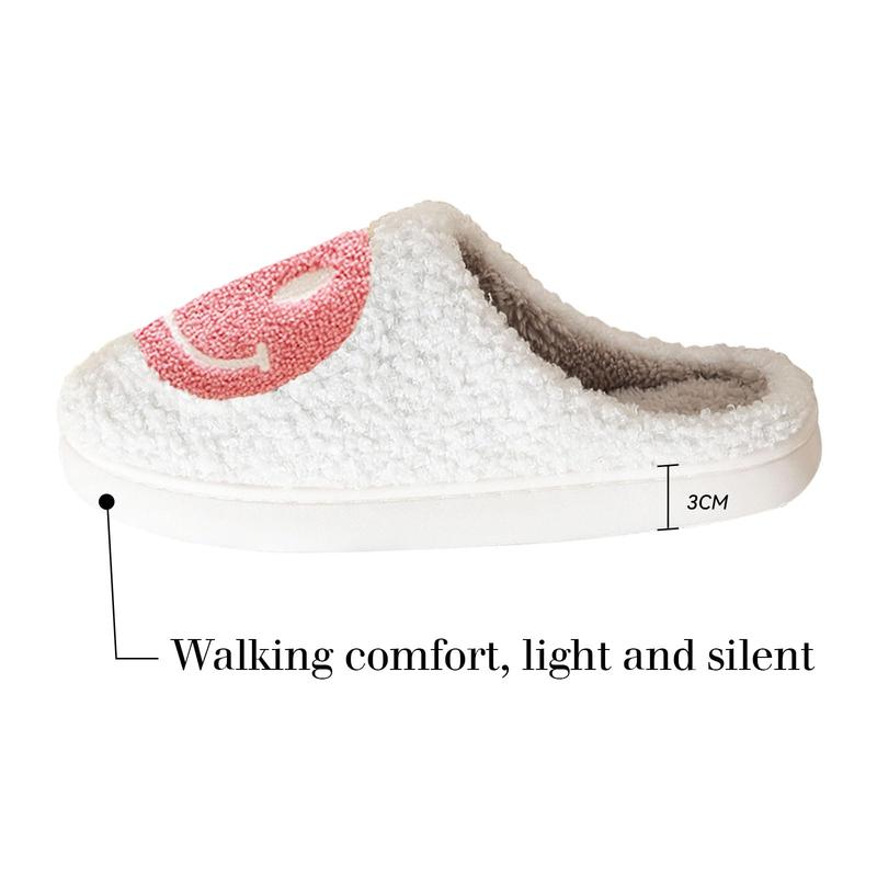 Women’s Soft Curly Full Slippers Memory Foam Lightweight House Shoes Cozy Shoes with Polar Fleece Lining