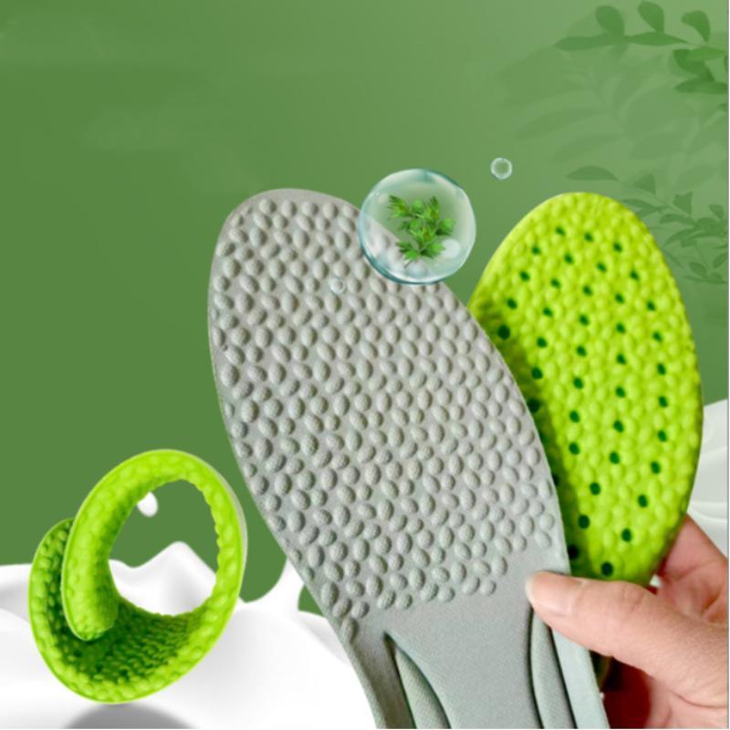 Breathable Anti-slip Sports Insoles, 3 Pairs Soft Comfortable Sweat Absorption Anti-odor Insoles, Sports Insoles for Men & Women