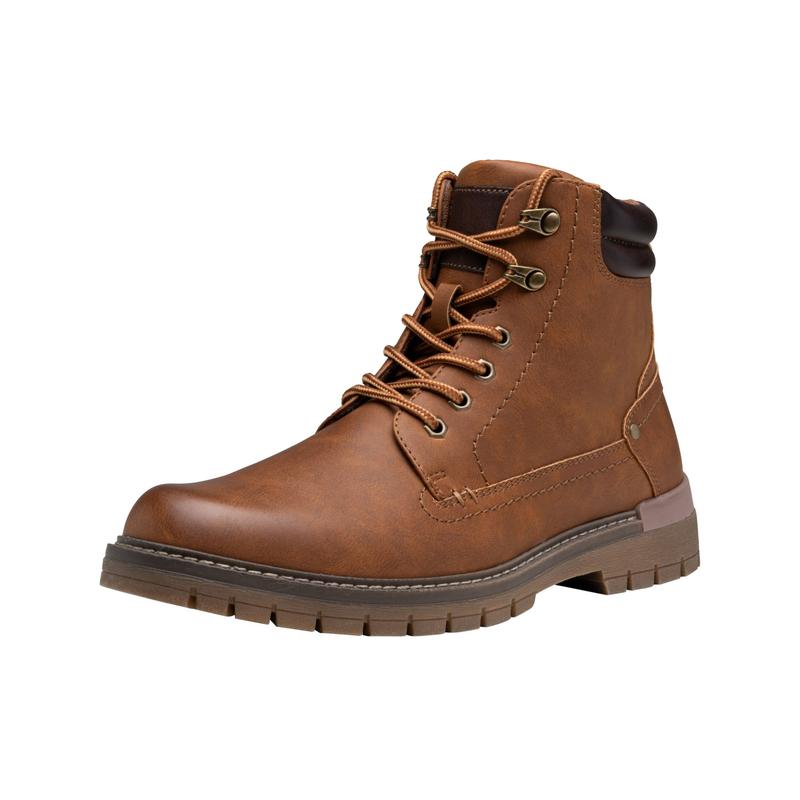 Men's Boots Zipper Casual Boots Hiking Chukka Boots for Men