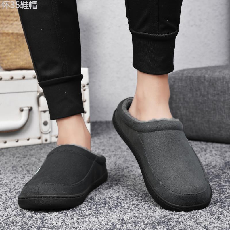 Men's Cotton Slippers, Black, 5 Styles, Non-Slip, Durable, Comfortable, Casual Fashion, Indoor Outdoor, Everyday & Party Wear, Slip-On, Fabric Upper, TPR Sole, No Insole, Round Toe Boy Footwear Walking Shoes Shoe Flipflop Slide Dance Daddy