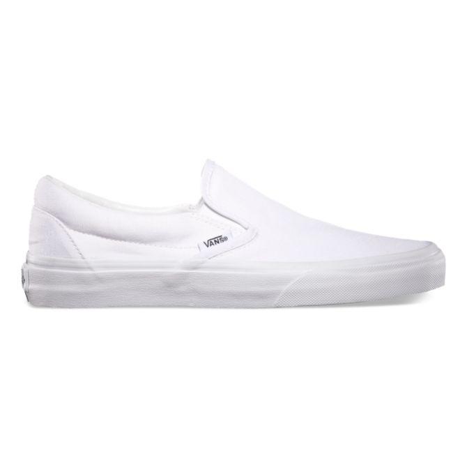 Vans Classic Slip On in True White