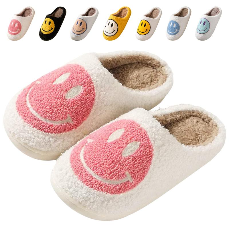 Women’s Soft Curly Full Slippers Memory Foam Lightweight House Shoes Cozy Shoes with Polar Fleece Lining