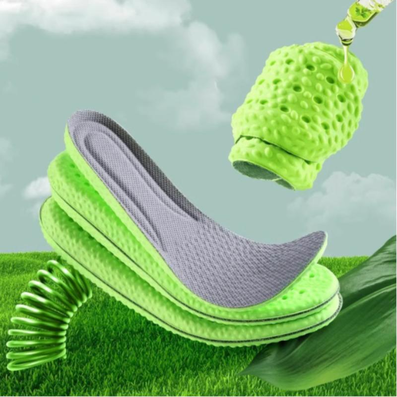 Breathable Anti-slip Sports Insoles, 3 Pairs Soft Comfortable Sweat Absorption Anti-odor Insoles, Sports Insoles for Men & Women