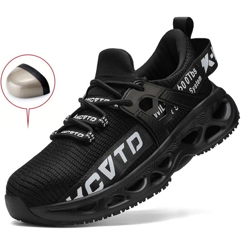 New Style Steel Toe Safety Shoes, Puncture-Proof Sports Shoes With Straps For Men And Women Working