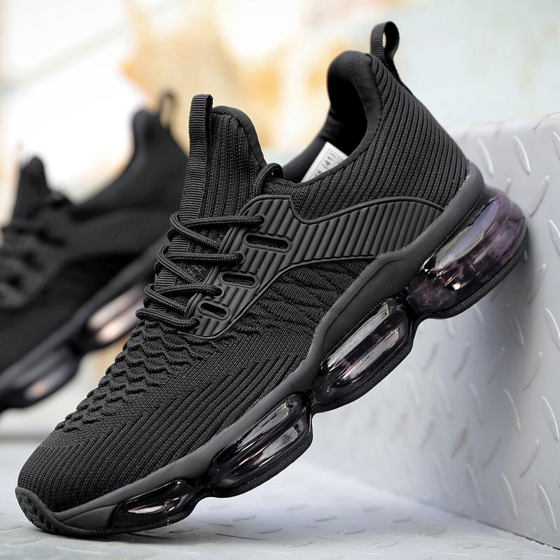 Men's Air Running Shoes Breathable Tennis Basketball Sneakers Gym Training Comfortable Fashion Shoes Runner Trainer Sports Shoes Closed Athletic Footwear Casual Walking Shoes