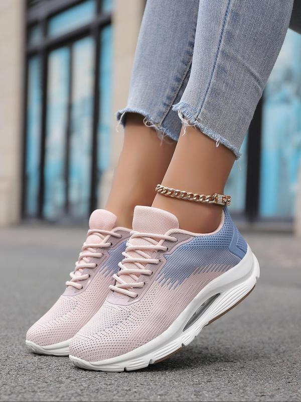 Women's Sporty Lace Up Low Top Athletic Shoes, Casual Comfortable Breathable Running Shoes for Women, Teen Girl Shoes for Summer 2024, All-match Non-slip Sneakers for Daily Wear, Fall Outfits, Fall Freshness