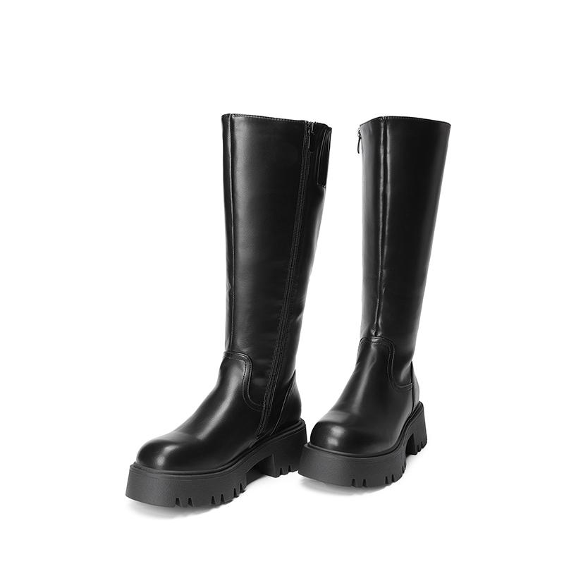 Dream Pairs Women's Platform Lug Sole Knee High Boots