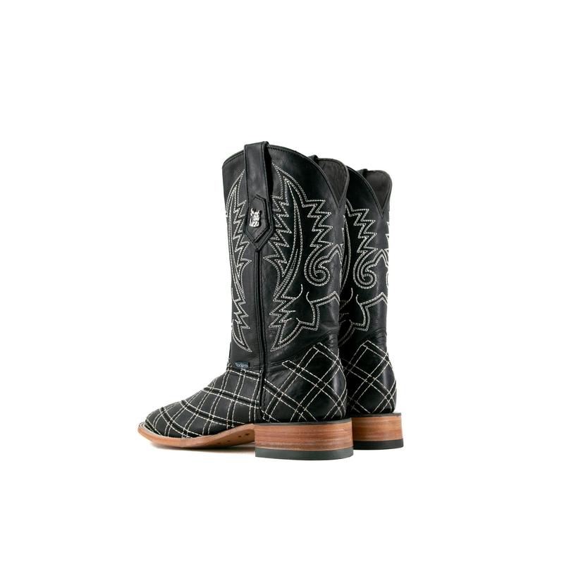 Roca Rombos Square Toe Cowboy Boot