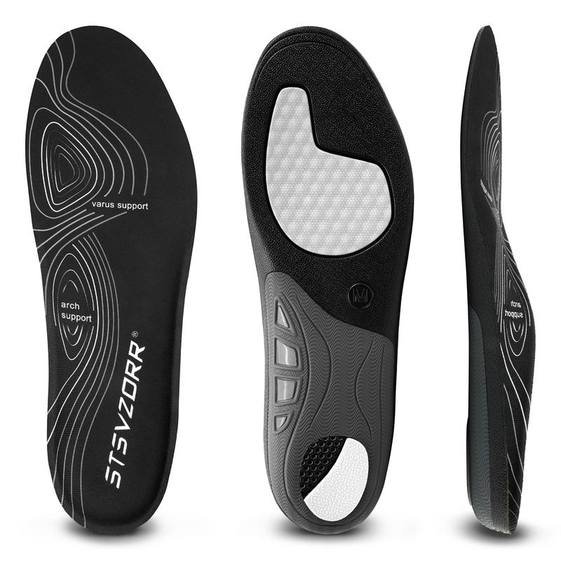 220+lbs Heavy Duty High Arch Support Insoles,Unisex Anti-slip Shoe Insoles,Comfortable Shock-absorbing Sports Insoles Footwear Soft insoles Flat Foam