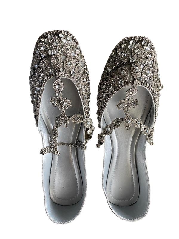 Bridal Khussa Jutti Footwear Flat, punjabi jutti