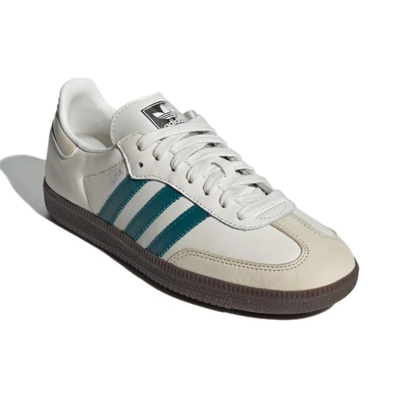 adidas Samba OG Cloud White Legacy Teal Women’s Perfect Daily Fashion Footwear Sneakers Shoes Girl Rubber Walking Shoes