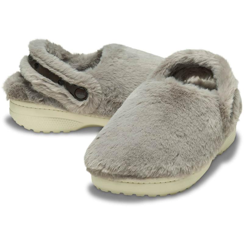 Crocs Unisex Adult Classic Unfurgettable Lined Clogs, Fluffy Slippers