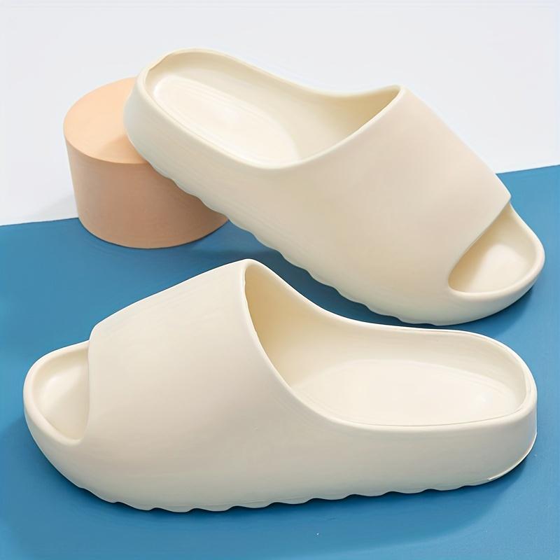 Men's Eva Cloud Landslide, Casual Non-Slip Slippers, Indoor and Outdoor Beach Shower Open Toe Shoes, Spring and Summer