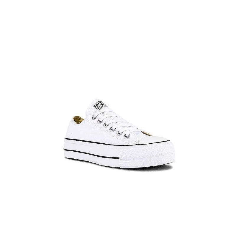 Converse Chuck Taylor All Star Lift Sneaker in White & Black