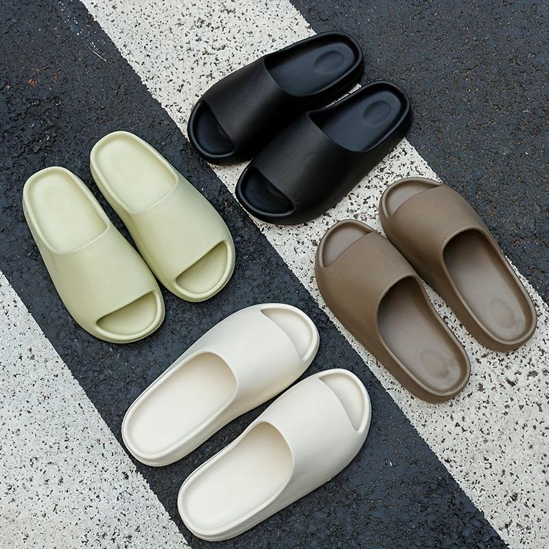 Men's Eva Cloud Landslide, Casual Non-Slip Slippers, Indoor and Outdoor Beach Shower Open Toe Shoes, Spring and Summer