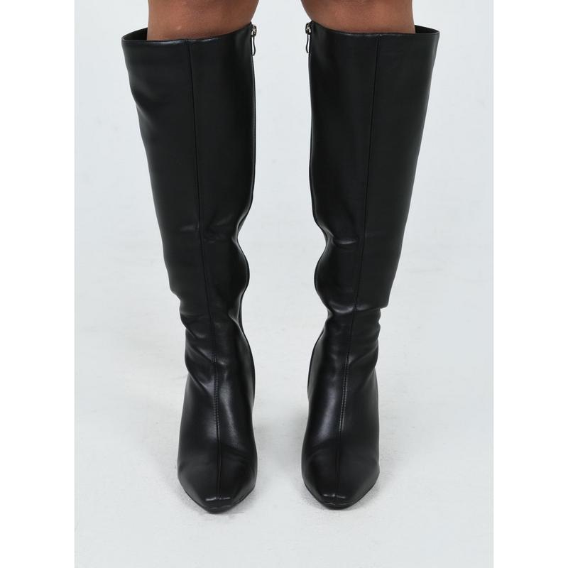 Sawyer Knee High Boots Black