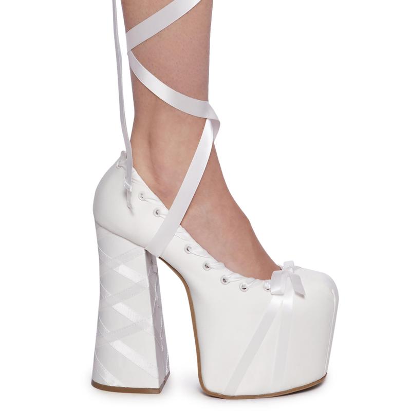 Sweet Sonata Ballet Wrap Heels