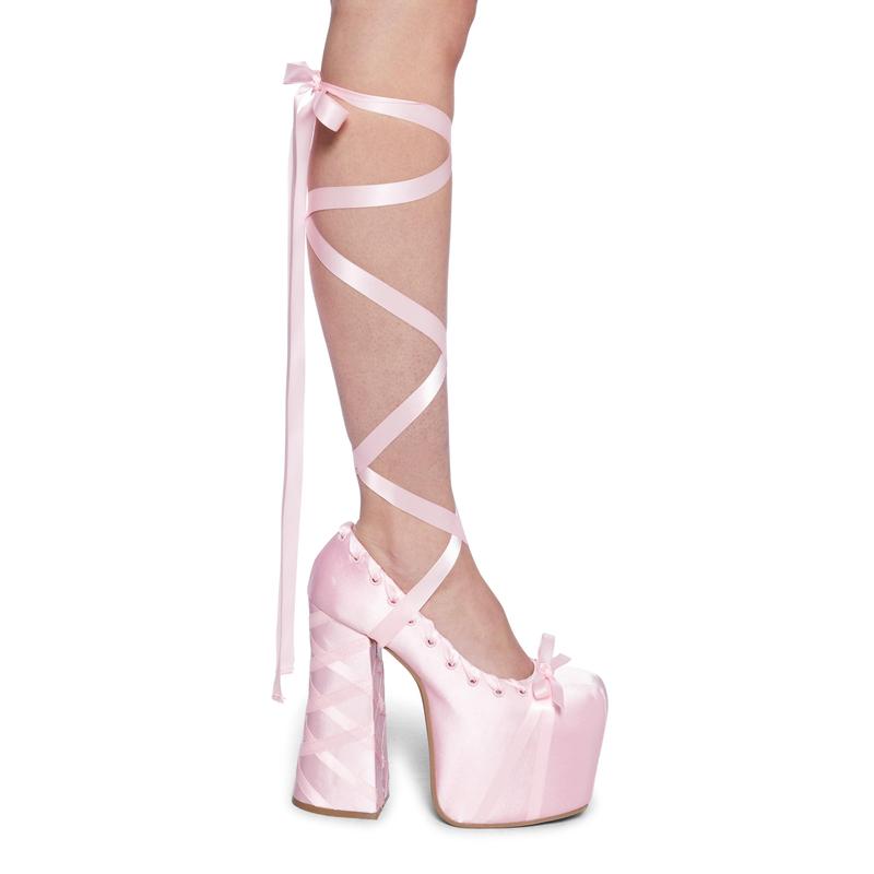 Sweet Sonata Ballet Wrap Heels