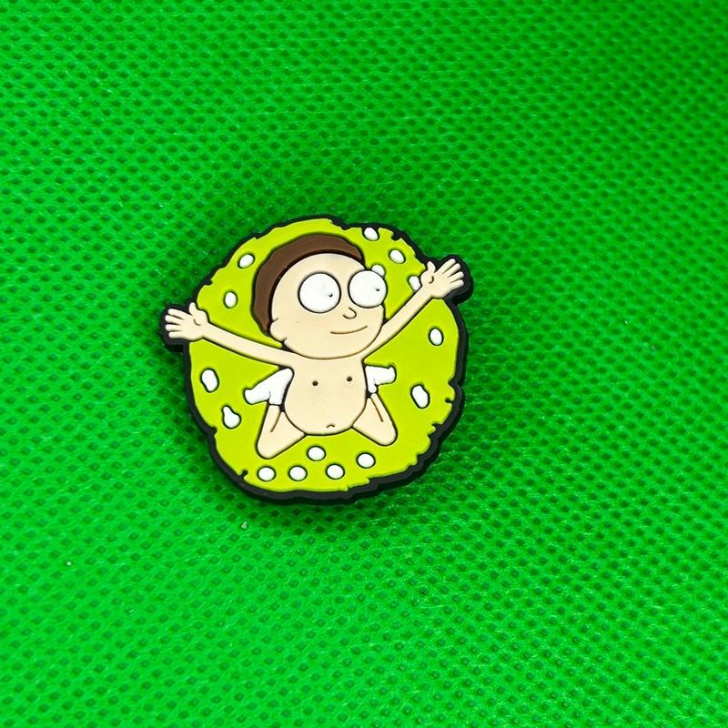 Rick and Morty Croc Shoe Decor Charm Collection crocs jibbitz halloween cute cartoon