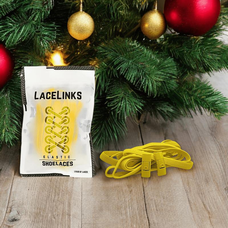 LaceLinks High-Quality Flat Elastic Shoelaces - Ideal for Dress, Sports, and Hiking Shoes for Superior Comfort and Style