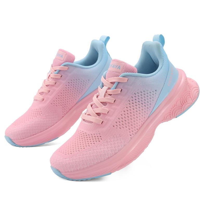 Women's Walking Walking Shoes Low Cut Breathable Training Trainer Sneaker Anti Slip Closed Casual Solid Runner Fashion Girl Sports Shoes