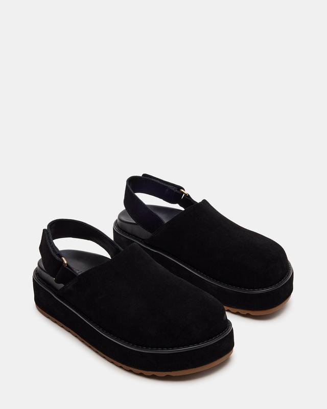 Steve Madden MELLOW BLACK SUEDE