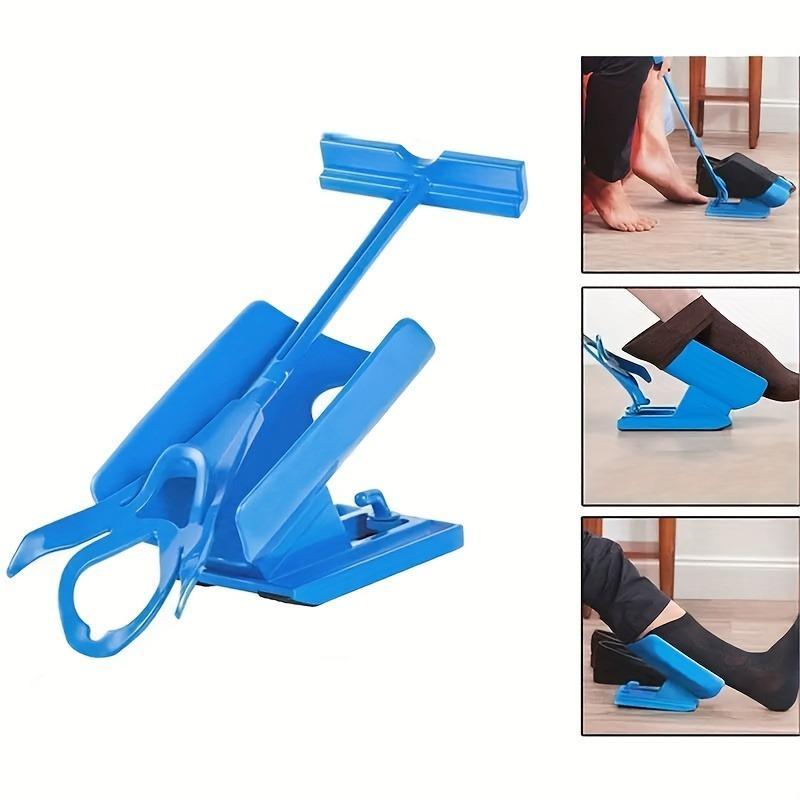 Sock Slider, 1 Set Sock Auxiliary Tool, Sock and Shoe Puller, Painless and Non-bending Sock Stretching and Tightening Slider, Suitable for Elderly, Pregnant Women and Diabetics