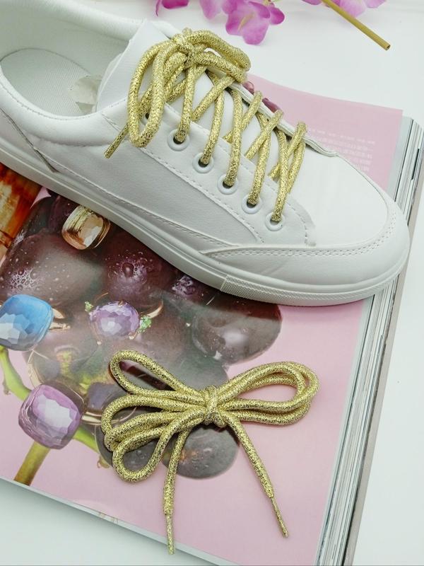 Glitter Shoelaces, Shiny Shoes Laces for Sneakers, Canvas Shoes, Casual Shoes, Fashionable Shoes Accessories for Daily Use