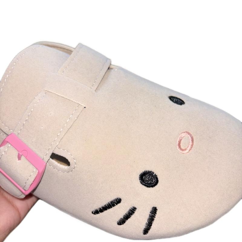 Women's Kitten Clogs Shoe for Comfortable Footwear