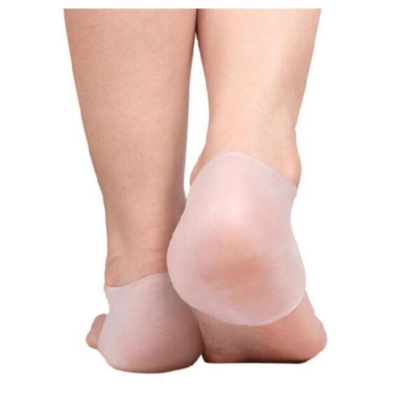 Ankle Socks for Dry & Cracked Skin, 1 Pair Moisturizing Heel Protector, Foot Care Tool