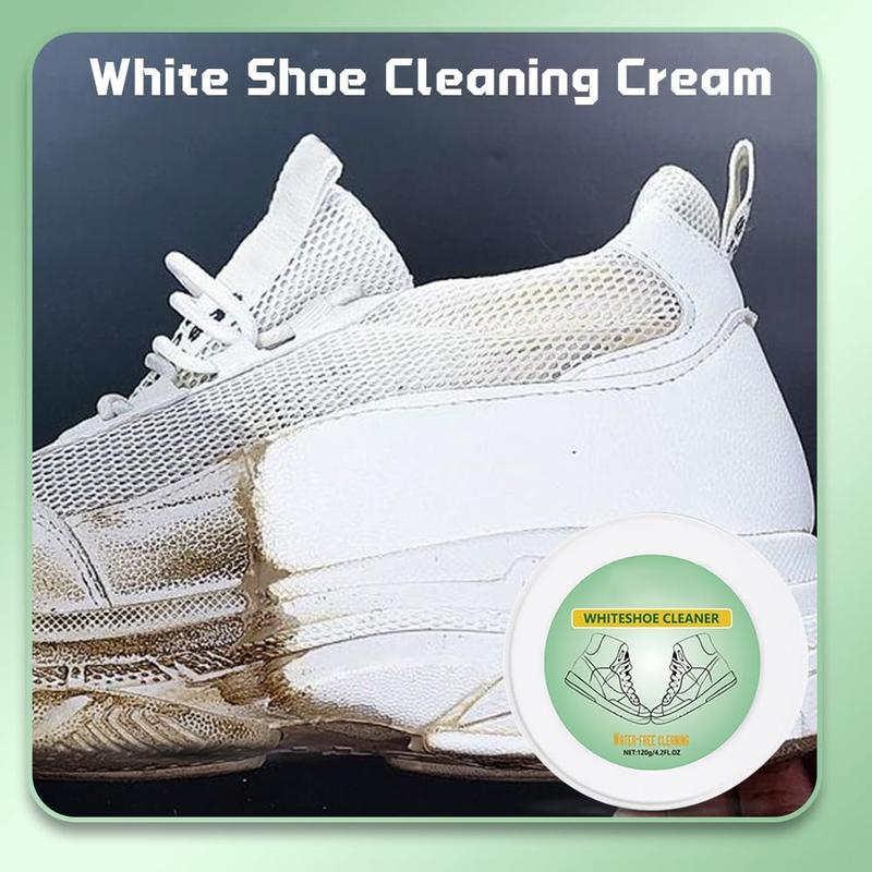 ROZINO White Shoe Cleaner - -Multi-purpose Multi-Functional Stain RemoverConvenient Cleaning Paste, Easy to Use, Lazy Man's Essentials deep cleaning