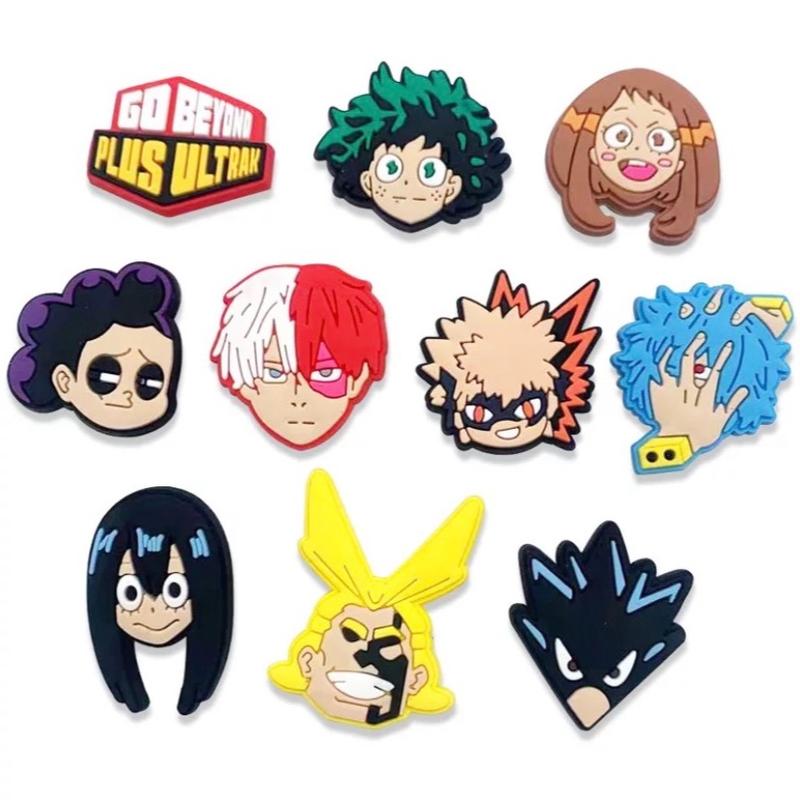 My Hero Academia Croc Charms