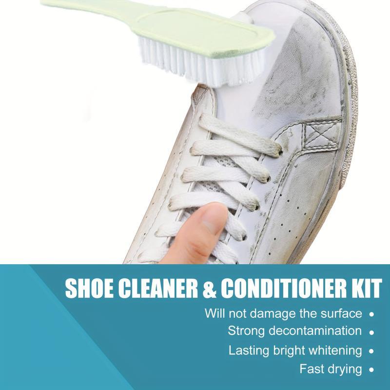 New 2024 Cleaning Kit for Shoes: Removes Stains and Yellowing, Whitening Agent for White Shoes - Footwear Comfort