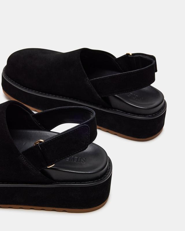 Steve Madden MELLOW BLACK SUEDE